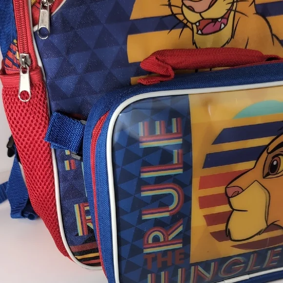 Disney Lion King Blue Backpack - Picture 5 of 13